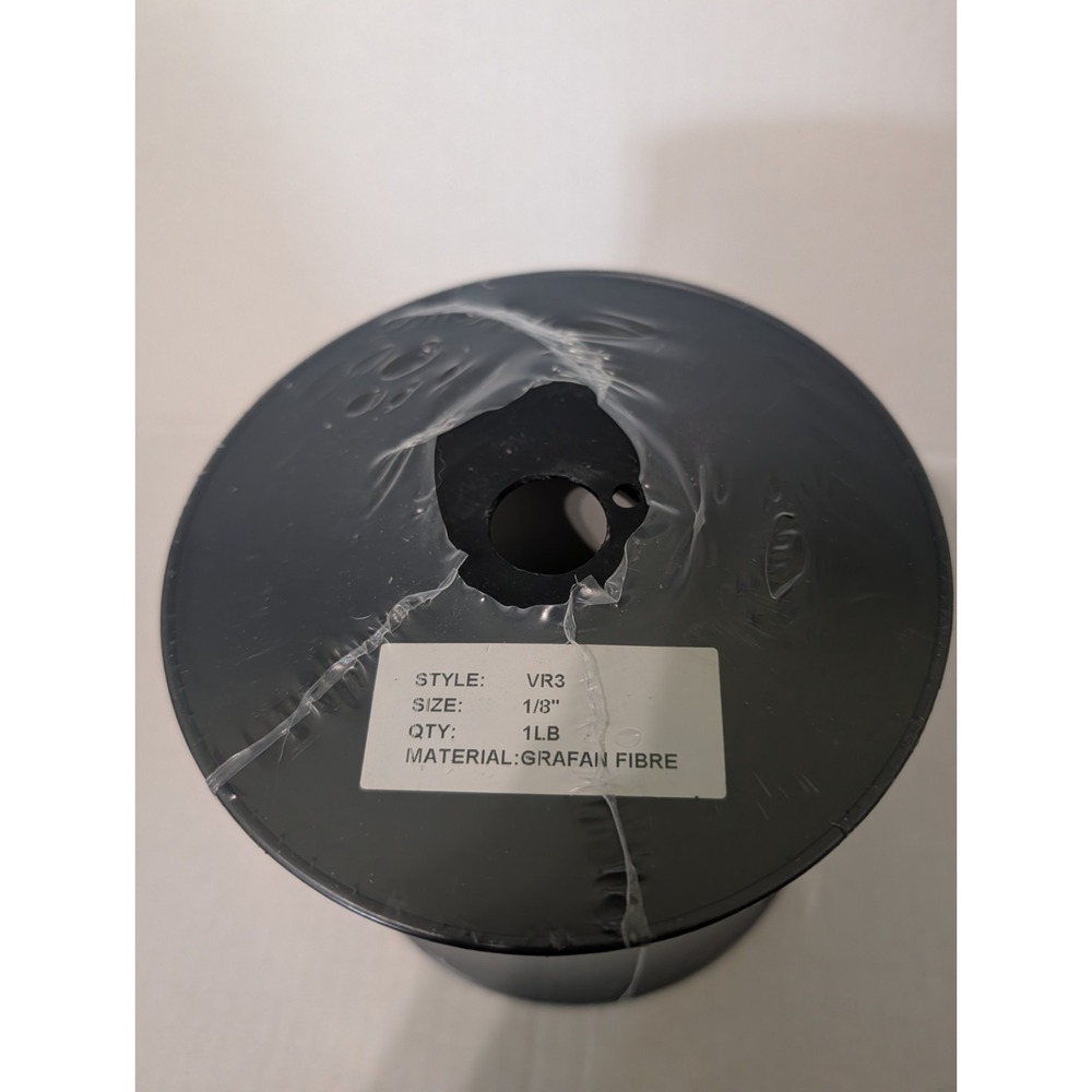 1 LB Vulcan VR3 1/8" Expanded Graphite Mechanical Packing Grafan Fibre